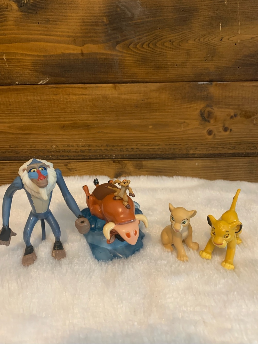 Vintage 90s Disney The Lion King Collectable Toy Set